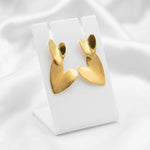 Load image into Gallery viewer, Matte Heart Cascade Earrings
