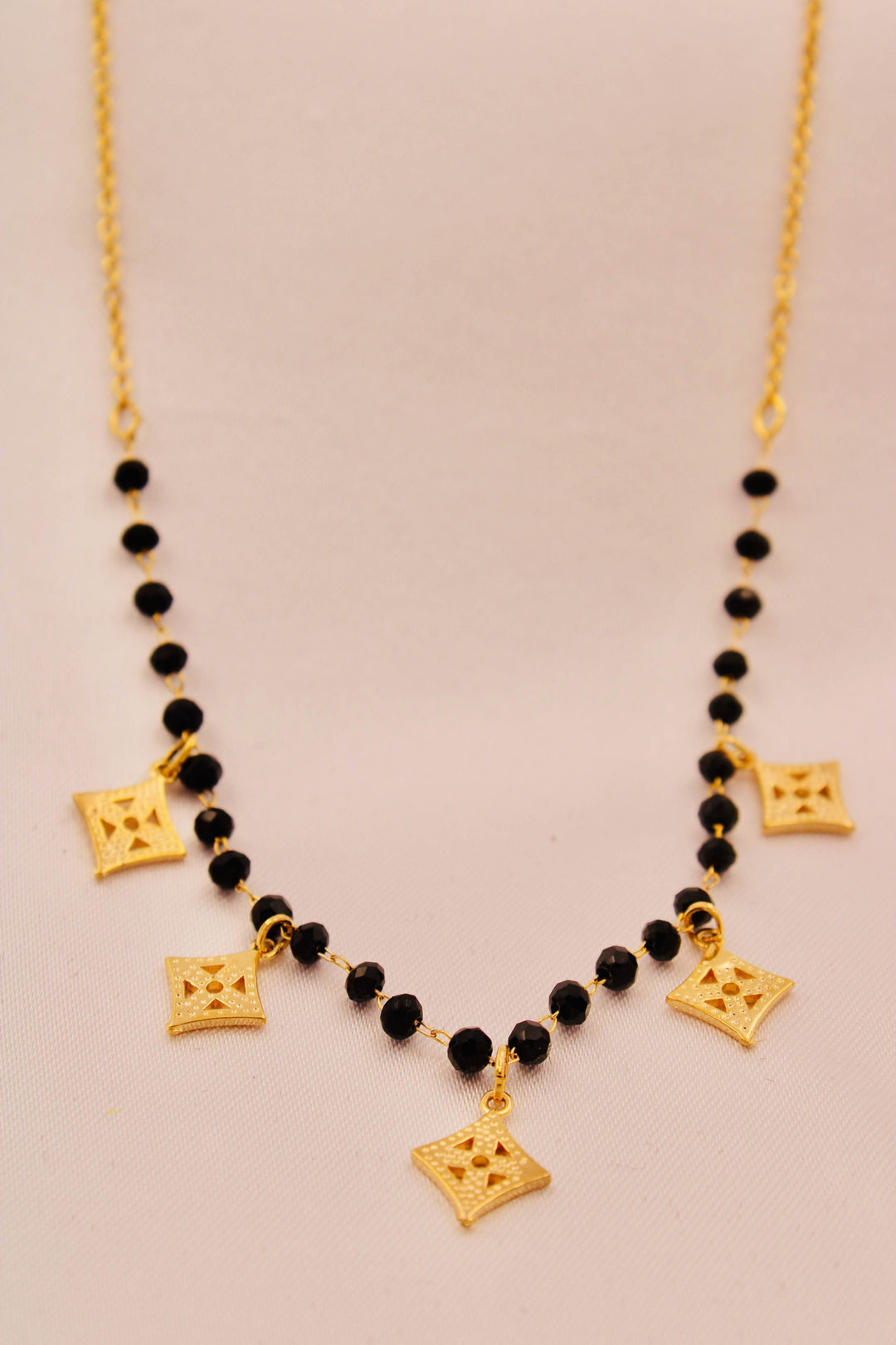 Classic Diamond Drops Mangalsutra Choker