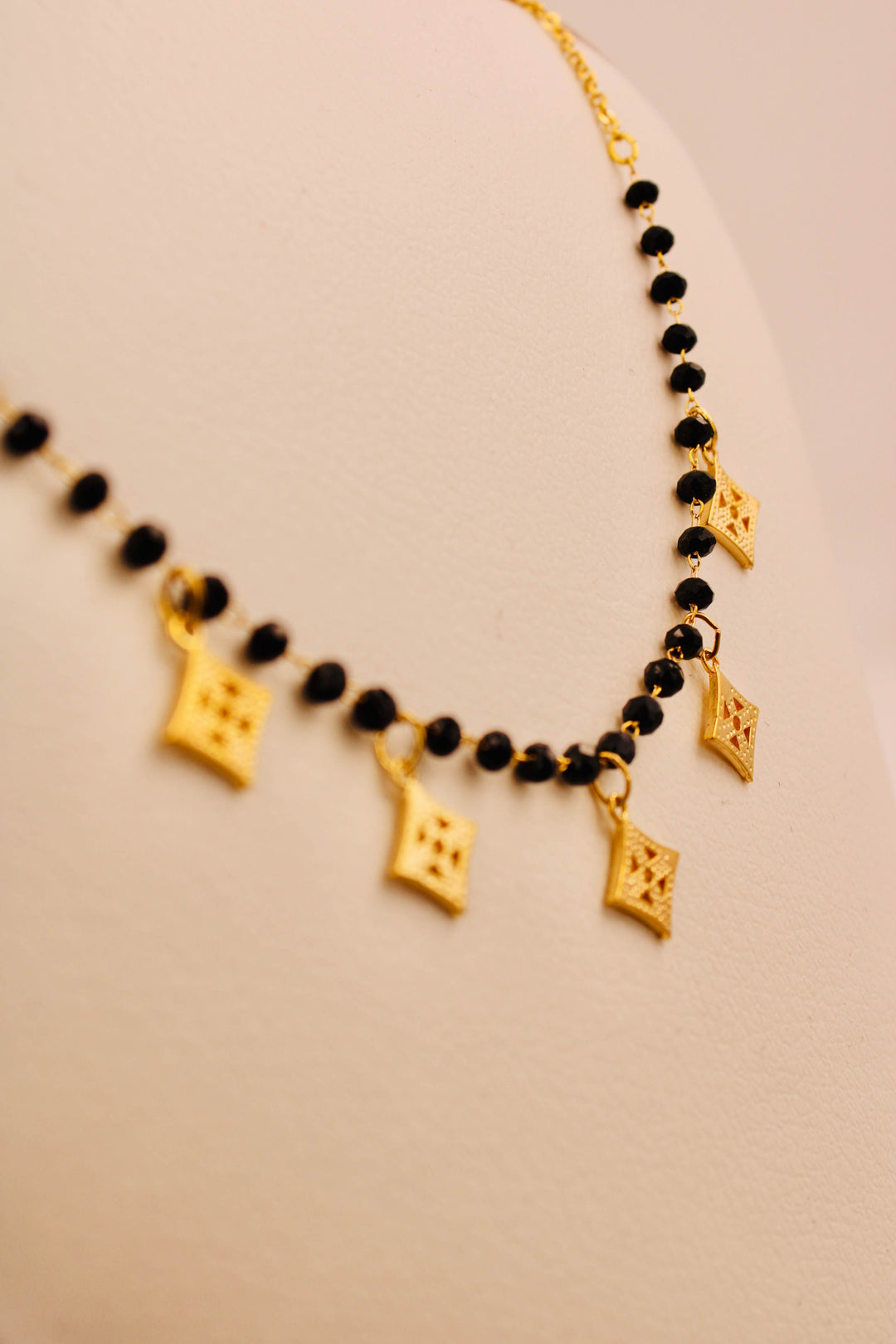 Classic Diamond Drops Mangalsutra Choker