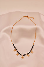 Load image into Gallery viewer, Rose Gold Classic Diamond Drops Mangalsutra Choker
