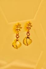 Load image into Gallery viewer, Celestial Pearl Drop Earrings
