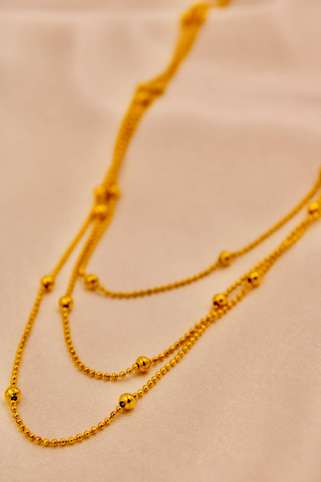 Minimal Multi Layer Necklace