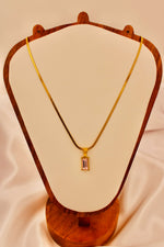 Load image into Gallery viewer, Pink Glow Pendant Necklace
