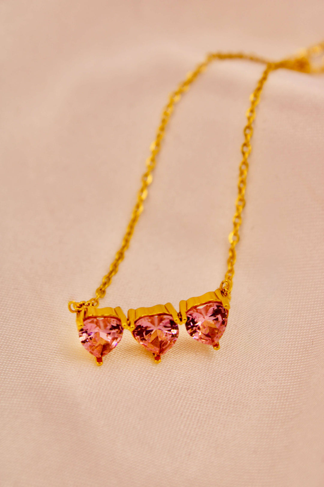 Triple Heart Necklace