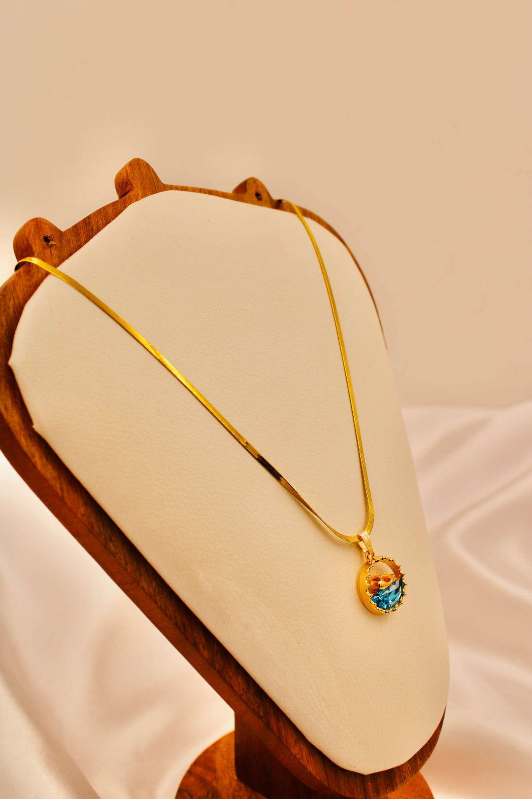 Celeste Dolphin Crystal Necklace