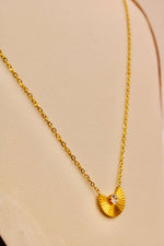 Load image into Gallery viewer, Celeste Shell Pendant Necklace

