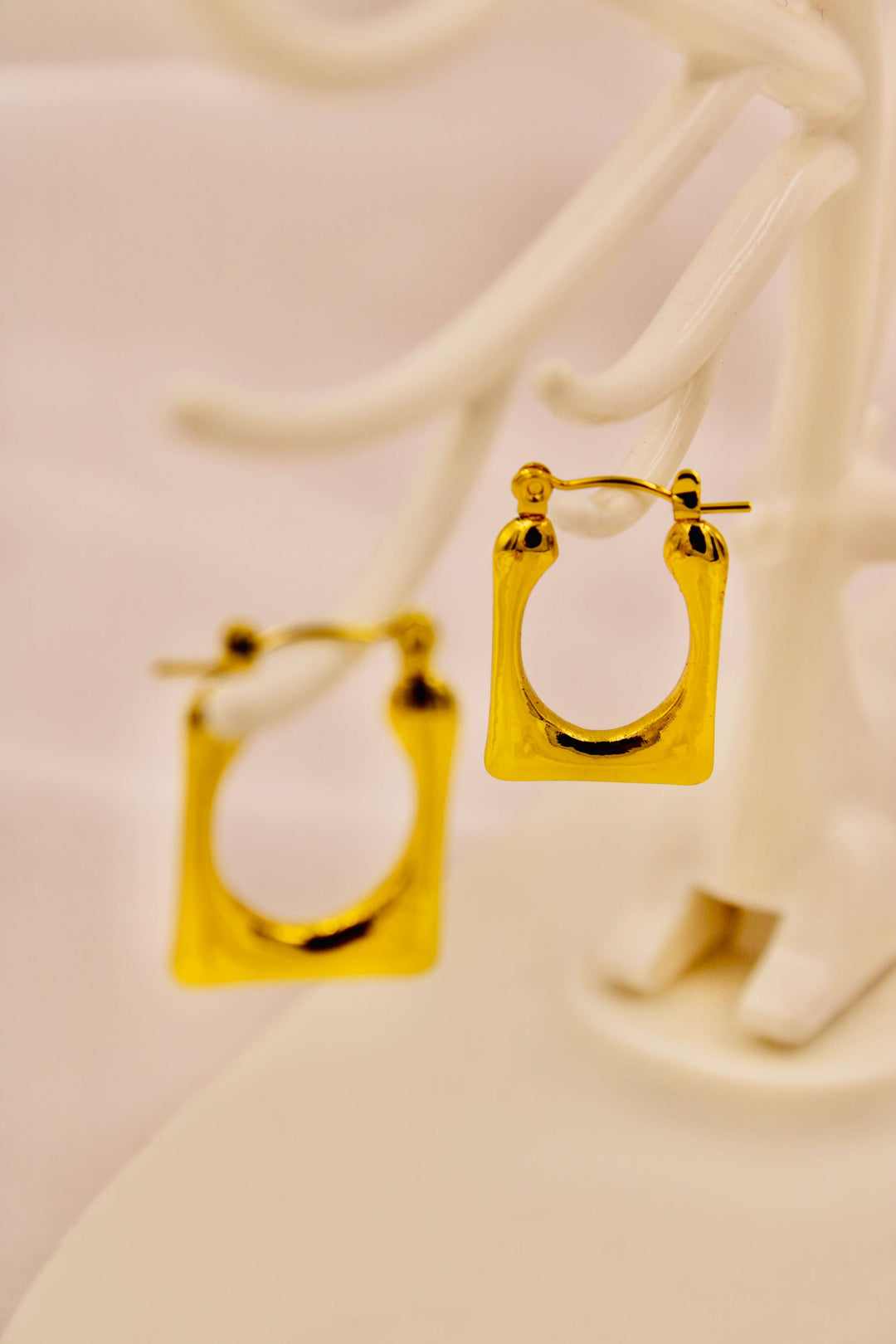 Forma Square Hoop Earrings