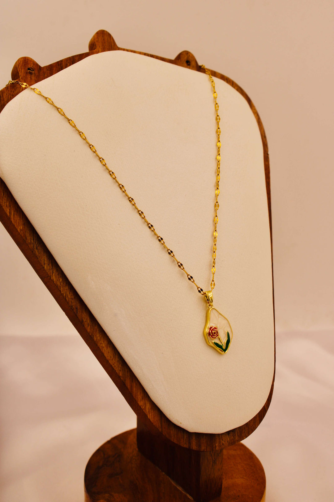 Eternal Rose Pendant Necklace