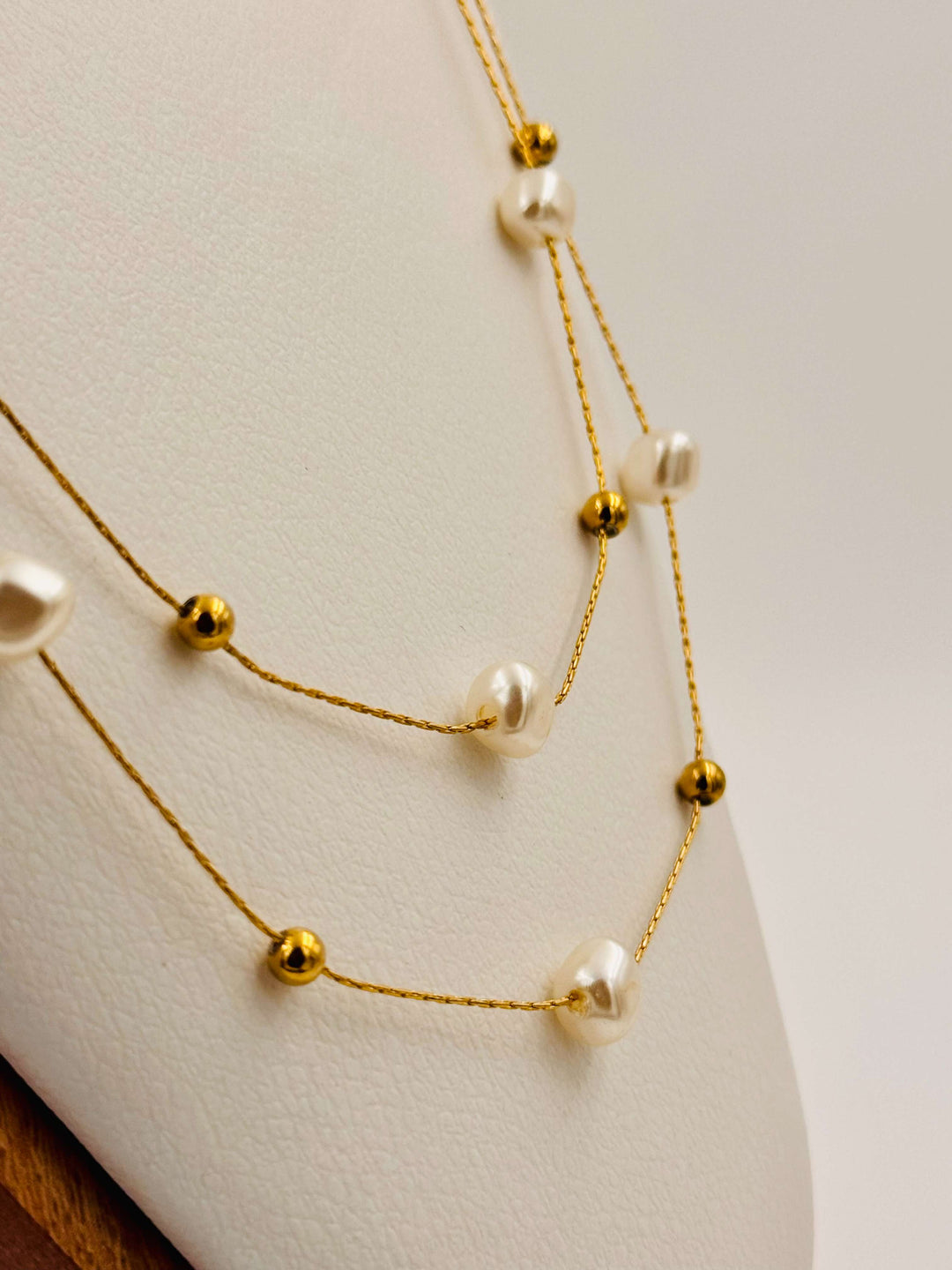 Elowen Pearl Cascade Necklace