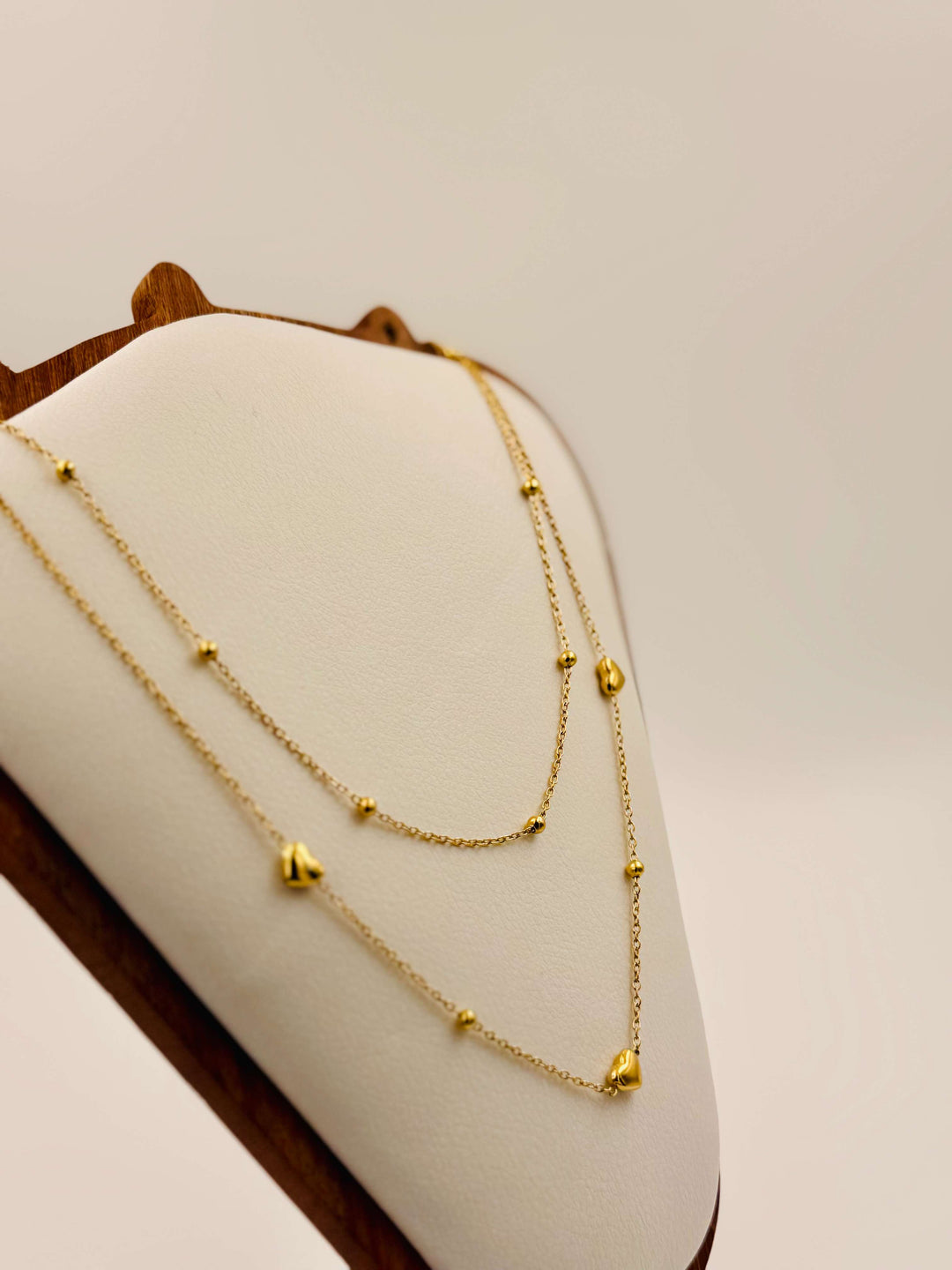 Mini Heart Chain Necklace