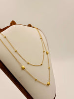 Load image into Gallery viewer, Mini Heart Chain Necklace
