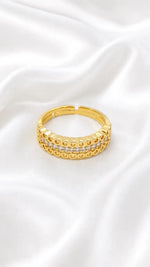 Load image into Gallery viewer, RUVIQUE Halo Chain Ring
