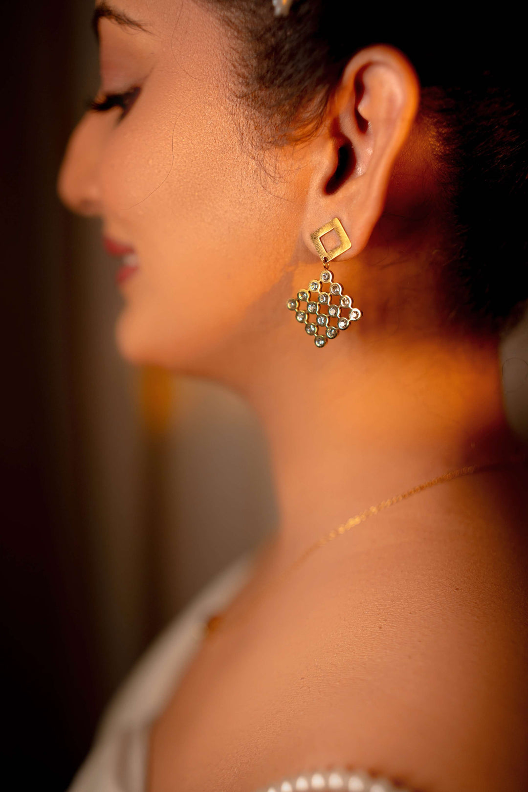 Crystal Mosaic Earrings