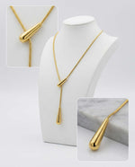 Load image into Gallery viewer, Ruvique Luna Drop Chain Necklace
