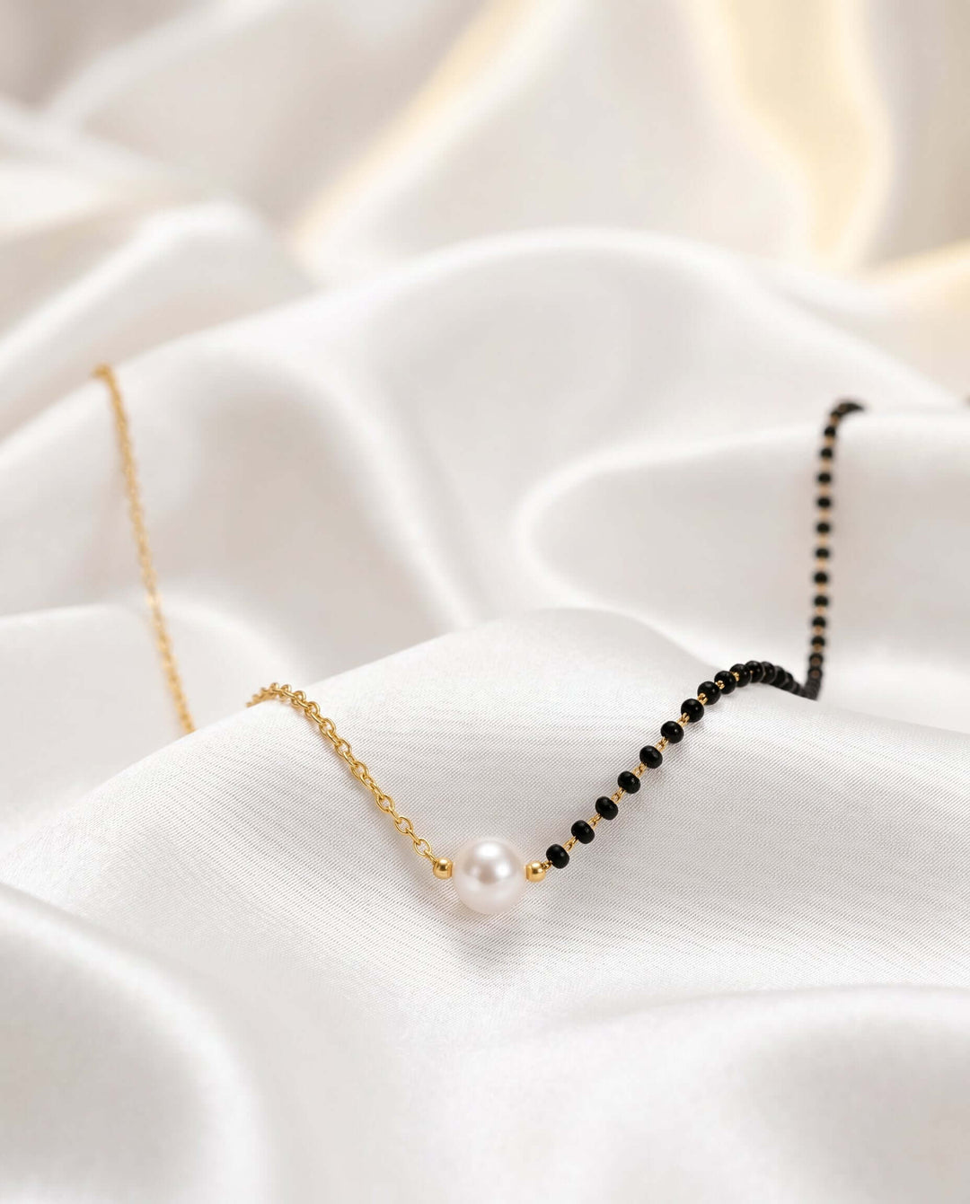 Ruvique Pearl Grace Mangalsutra Combo