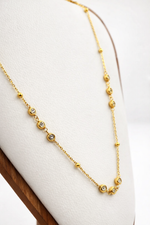 Load image into Gallery viewer, Lunara Crystal Fall Chain Necklace
