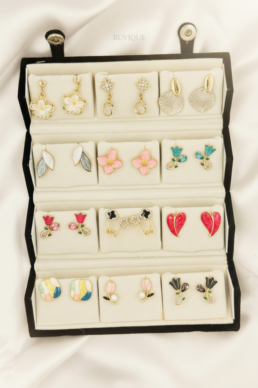 Minimal Earrings Combo - Enhanced