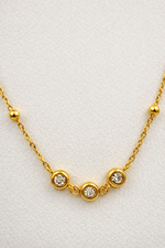 Load image into Gallery viewer, Lunara Crystal Fall Chain Necklace
